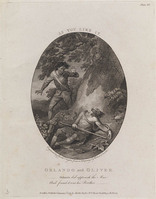 KG 16270
<br/>
Shakespeare, As You Like It: Orlando and Oliver
<br/>
<em>Taylor, Charles</em>